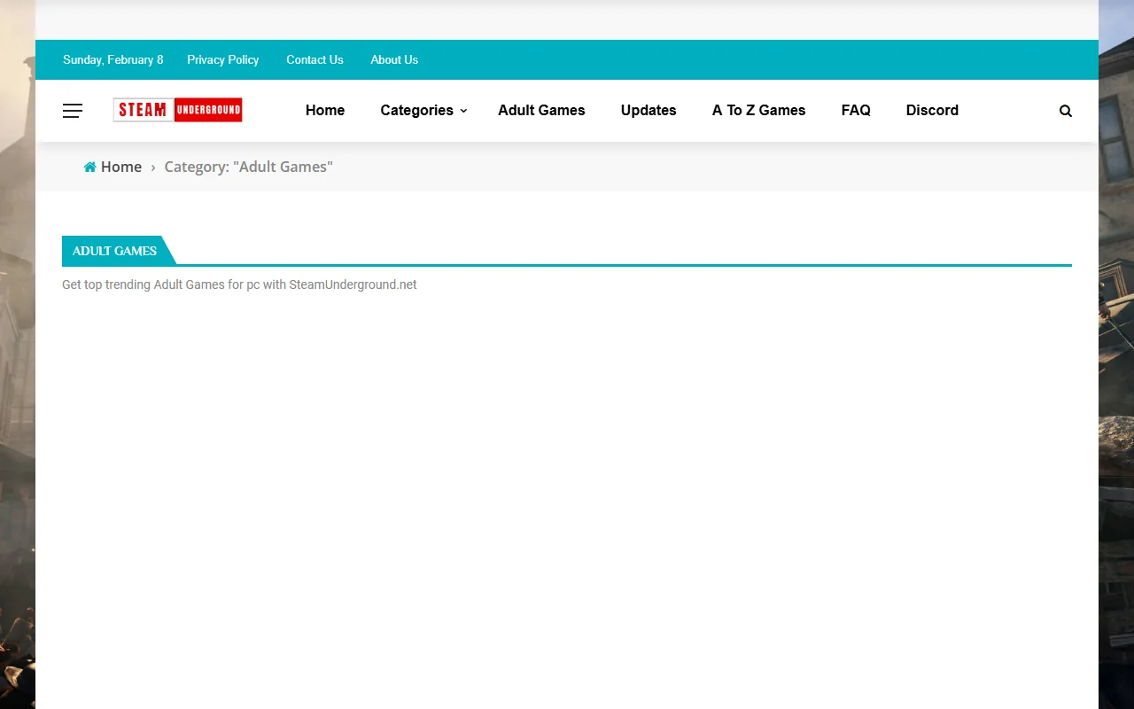 Screenshot of Steamunderground